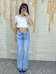 Jeans kristal Chiari (H3073)